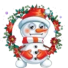 Muñeco de Navidad☃️❤️ 8
