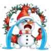 Muñeco de Navidad☃️❤️ 9
