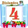 CALENDARIO DICIEMBRE MONO DE NIEVE 1 PARTE 7