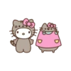 Pusheen y Kitty😻1🇲🇽Movi 14