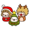 Kiki, Momo & Coco Xmas 💖MOV 15