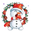 Muñeco de Navidad☃️❤️ 24