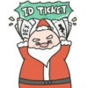 DEX Christmas sticker 7