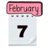 February 🗓 7