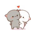 AW Cute Cat - Peach and Goma 21