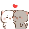 AW Cute Cat - Peach and Goma 30