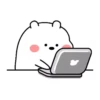 Chubby White Bear || @GreySunders 11