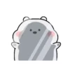 Chubby White Bear || @GreySunders 21