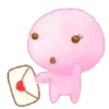Cute pink marshmallow 17