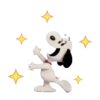 SNOOPY THE PEANUTS MOVIE BLANCA AT 10