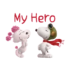 SNOOPY THE PEANUTS MOVIE BLANCA AT 21
