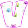 🦋 Letras con mariposas 🦋 11