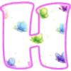 🦋 Letras con mariposas 🦋 12