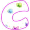 🦋 Letras con mariposas 🦋 15