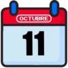 CALENDARIO OCTUBRE PARTE 1  BLANCA AT 10