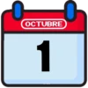 CALENDARIO OCTUBRE PARTE 1  BLANCA AT 11