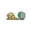 Animated Pixel Dog 13