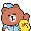 Brown & Friends emojis🐻🐰🐤 MOV 13