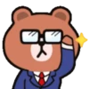 Brown & Friends emojis🐻🐰🐤 MOV 14