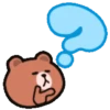 Brown & Friends emojis🐻🐰🐤 MOV 17