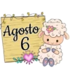 AGOSTO OVEJA BLANCA AT 13