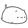 White Animated Cat 17