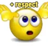 + respect