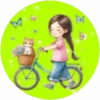 Niñas en Bicicleta💞1🇵🇪Movi 5