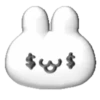 White bunny 3D emojis🐇 MOV 6