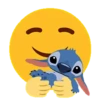 Emoji Bola 🟡 y Stitch Animado 9