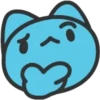 BugCat Capoo 💙 Emoticono de ojos brillantes 🤩 2 8