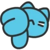 BugCat Capoo 💙 Emoticono de ojos brillantes 🤩 2 11