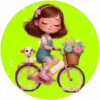 Niñas en Bicicleta💞1🇵🇪Movi 26