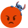 Emoji Bola 🟡 y Stitch Animado 20