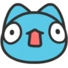 BugCat Capoo 💙 Emoticono de ojos brillantes 🤩 2 14