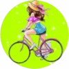 Niñas en Bicicleta💞1🇵🇪Movi 30