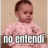 no entendi
