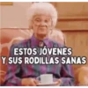 ESTOS JÓVENES Y SUS RODILLAS SANAS @Harley Stickers