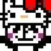 Emojis pixel hello kitty 🥰♥️ 8