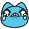 BugCat Capoo 💙 Emoticono de ojos brillantes 🤩 1 8