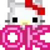 Emojis pixel hello kitty 🥰♥️ 10