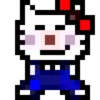 Emojis pixel hello kitty 🥰♥️ 13