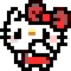 Emojis pixel hello kitty 🥰♥️ 14