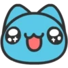 BugCat Capoo 💙 Emoticono de ojos brillantes 🤩 1 12