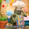 *se sorprende*