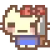 Emojis pixel hello kitty 🥰♥️ 20