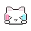 Pixel kitty emojis 🐱 MOV 16