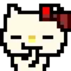 Emojis pixel hello kitty 🥰♥️ 23