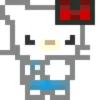 Emojis pixel hello kitty 🥰♥️ 24