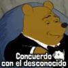 Concuerdo con el desconocido